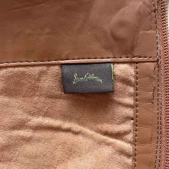 Women's Brown Leather Boots - Picture 3 of 8